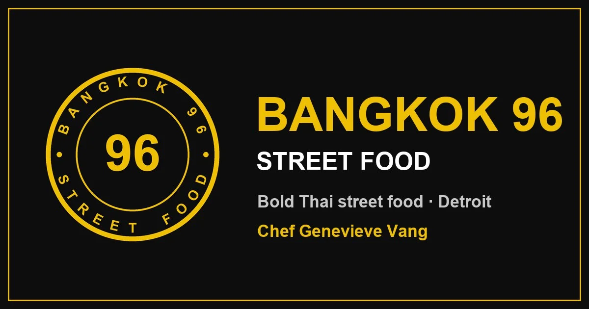Bangkok 96 Street Food