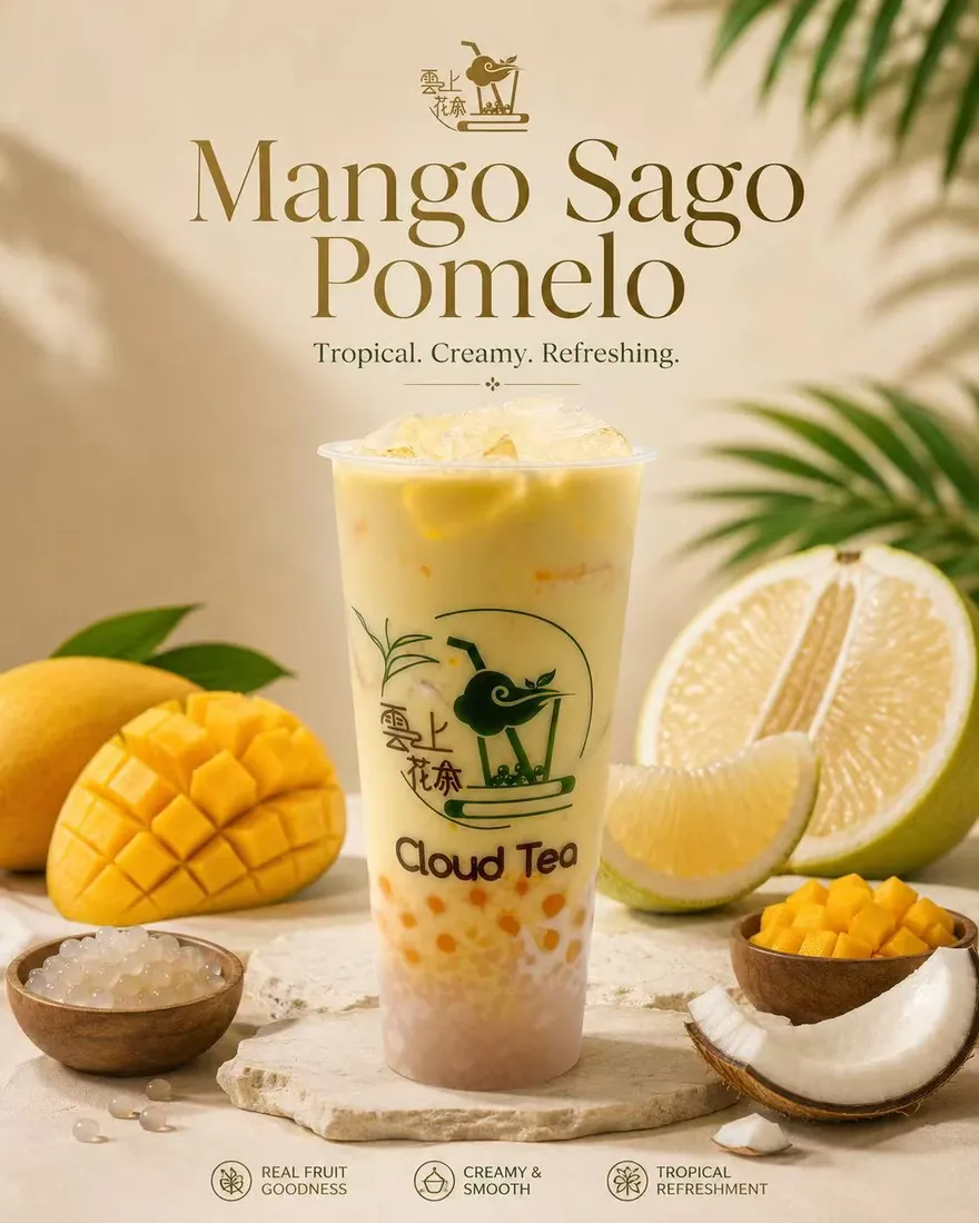 Mango Sago Pomelo — Tropical. Creamy. Refreshing.