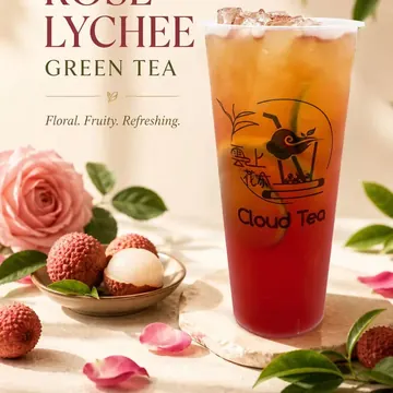 Rose Lychee Green Tea