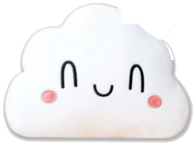 Cloud Tea's smiling cloud mascot