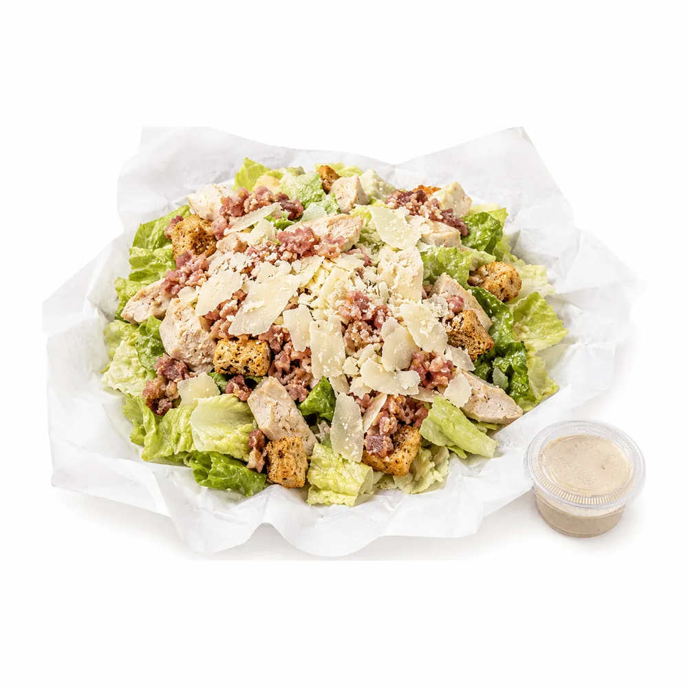 Fire King Caesar Deluxe Salad at Fire King Pizza