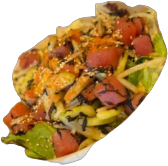 Hawaiian classic poke bowl