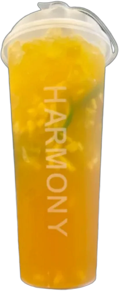 Mango and Lime fresh fruit tea