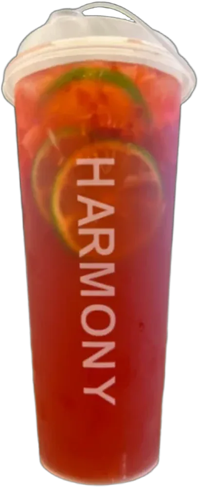 Strawberry and Lime fresh fruit tea