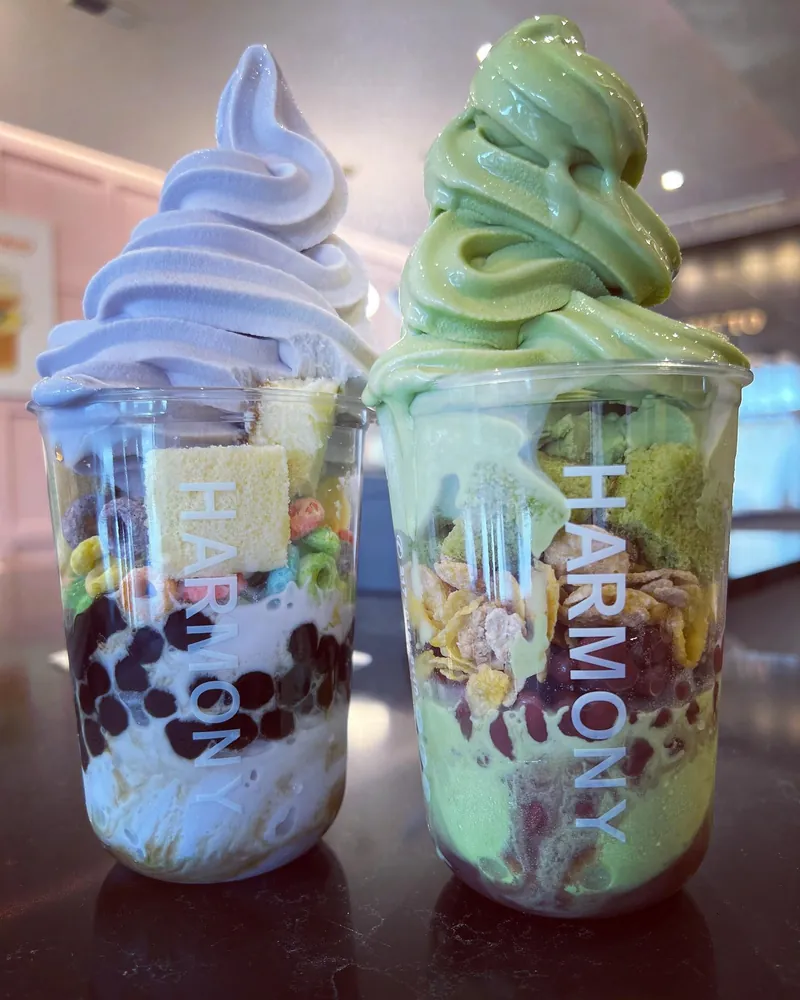 Harmony Tea Shoppe soft-serve boba
