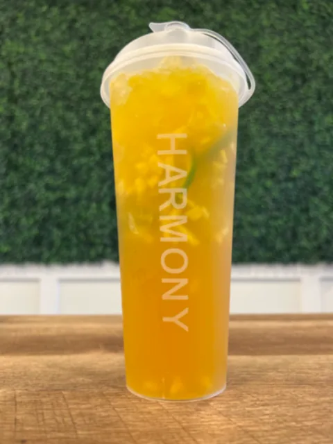 Mango and Lime fresh fruit tea