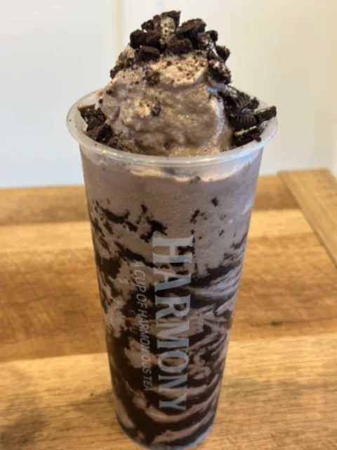 Harmony Oreo Tornado blended shake