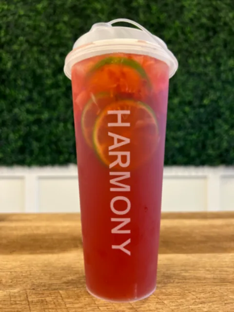 Strawberry and Lime fresh fruit tea