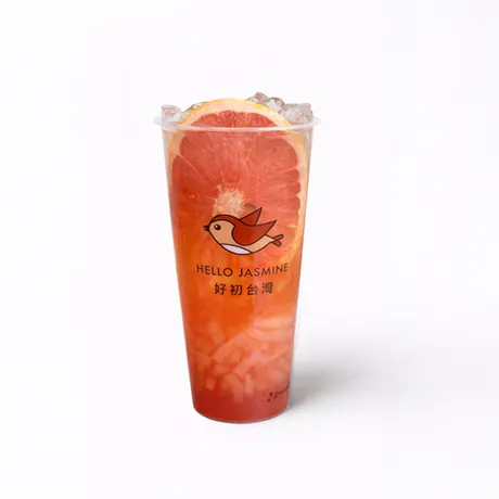 Grapefruit Lychee Iced Tea