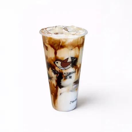 Grass (Herbal) Jelly Milk