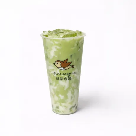 Japanese Matcha Mochi Milk Tea