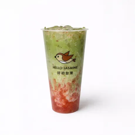 Matcha Strawberry Milk Tea