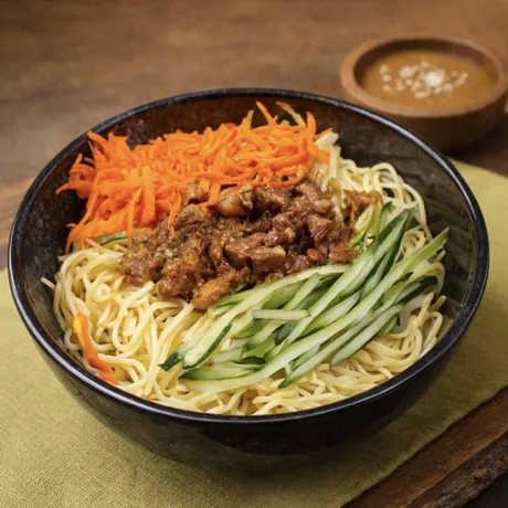 Taiwanese Cold Noodle Braised Pork