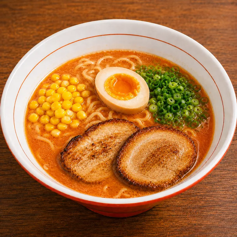Tan Tan Ramen (Sesame paste & Chili oil)