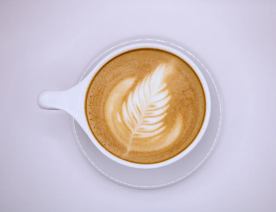 Cardamom Rose Latte