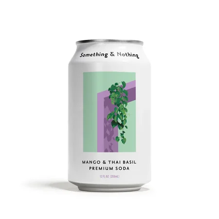 Mango & Thai Basil Premium Soda