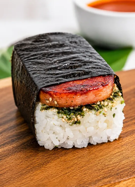 Spam Musubi — Fusion at Ono Thai Fusion Kitchen
