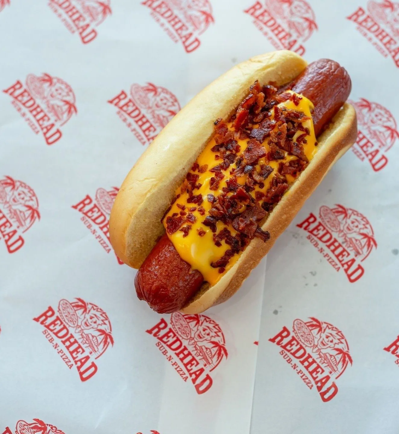 Bacon Cheesy Dog.