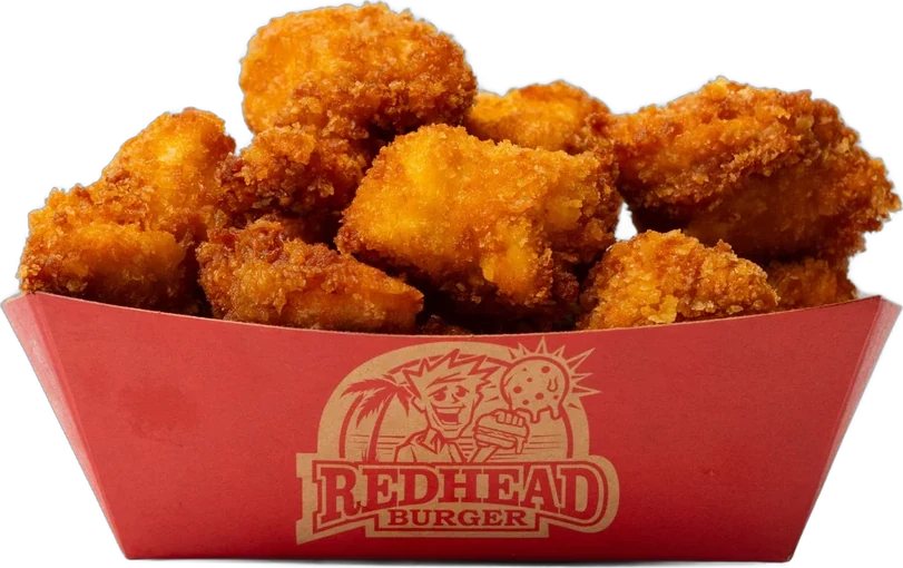 Six-piece chicken bites with fries