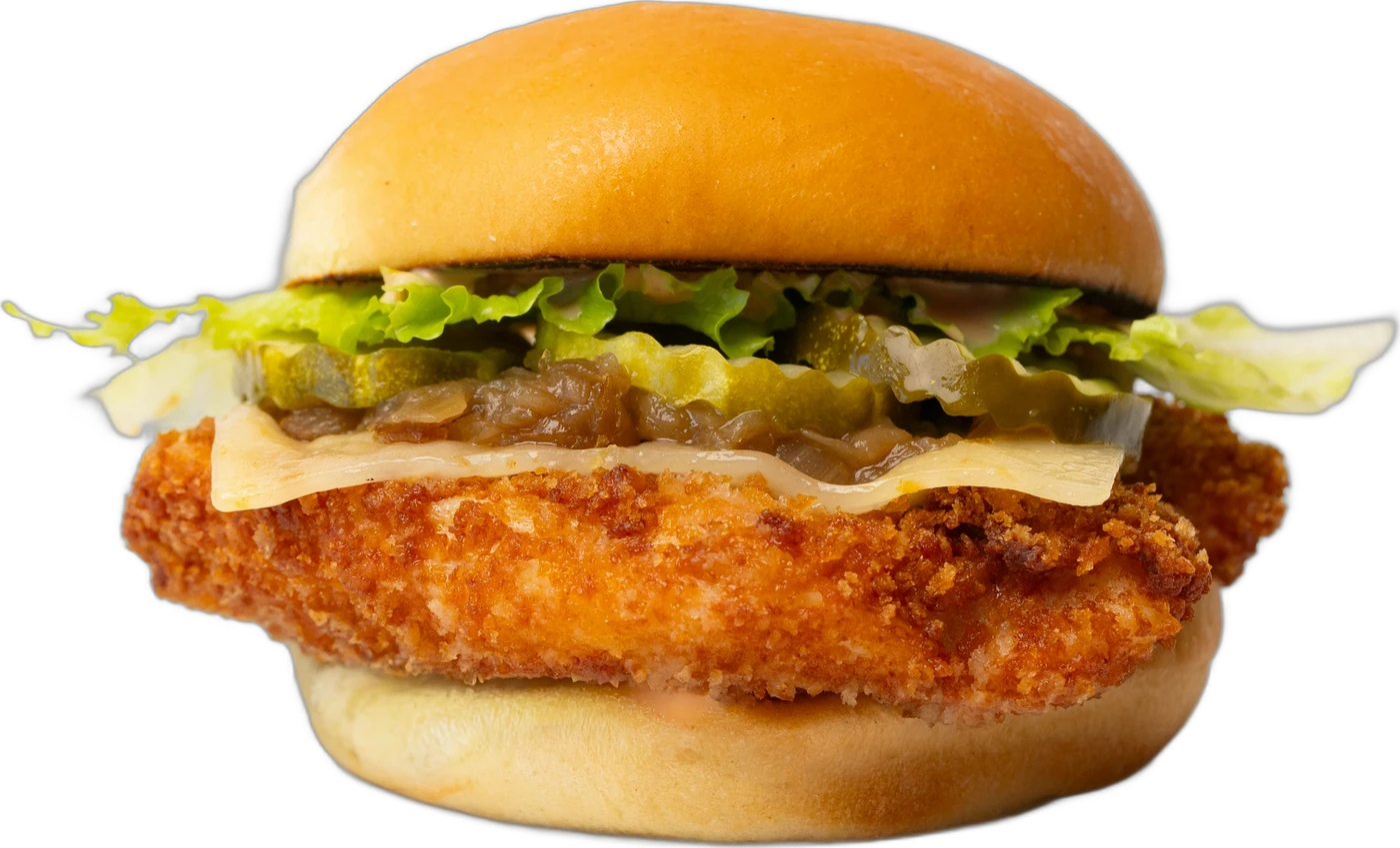Crispy chicken sandwich