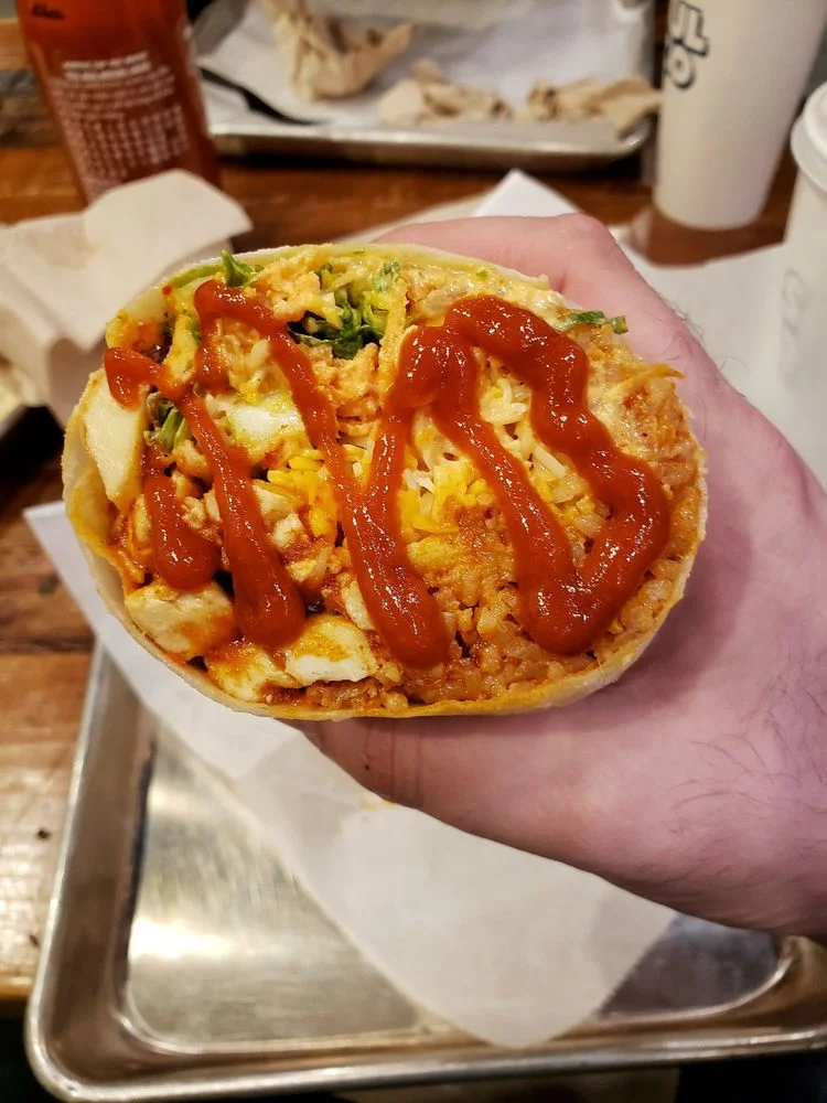 Menu item at Seoul Taco The Grove