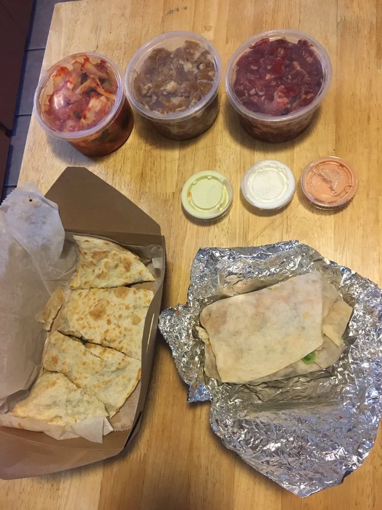 Seoul Taco Grove plate