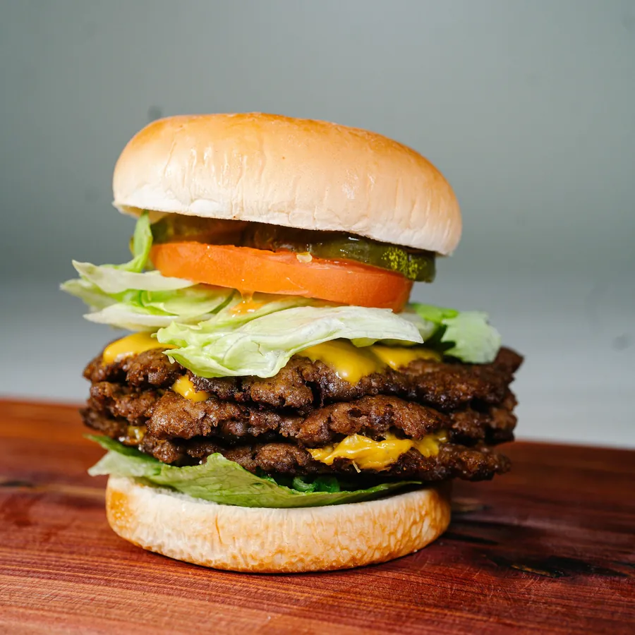 Triple Smash Burger at Smash Mouth Foods
