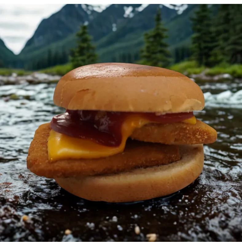 Alaskan Pollock Fish Sandwich at Smash Mouth Foods