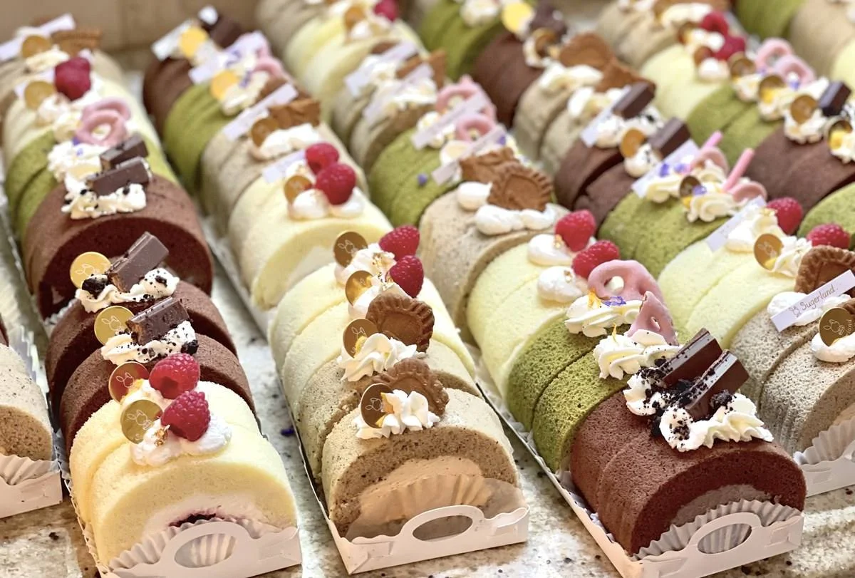 Roll Cake Display