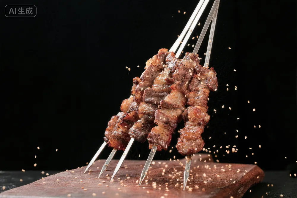 宫后夹肉大串