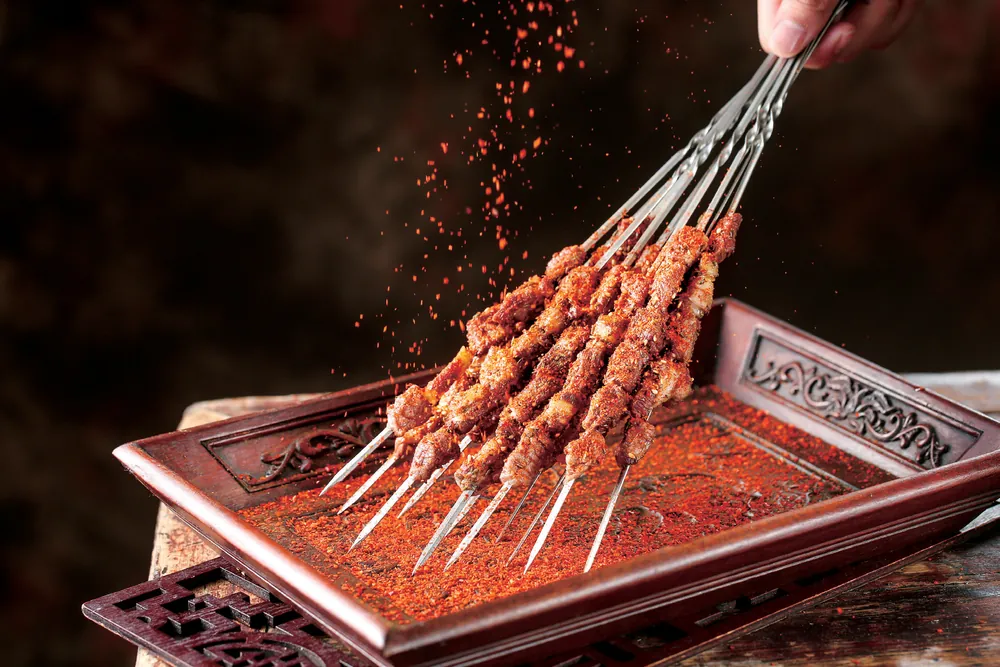 秘制牛肉串