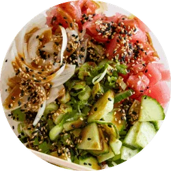 Classic King Tuna poke bowl