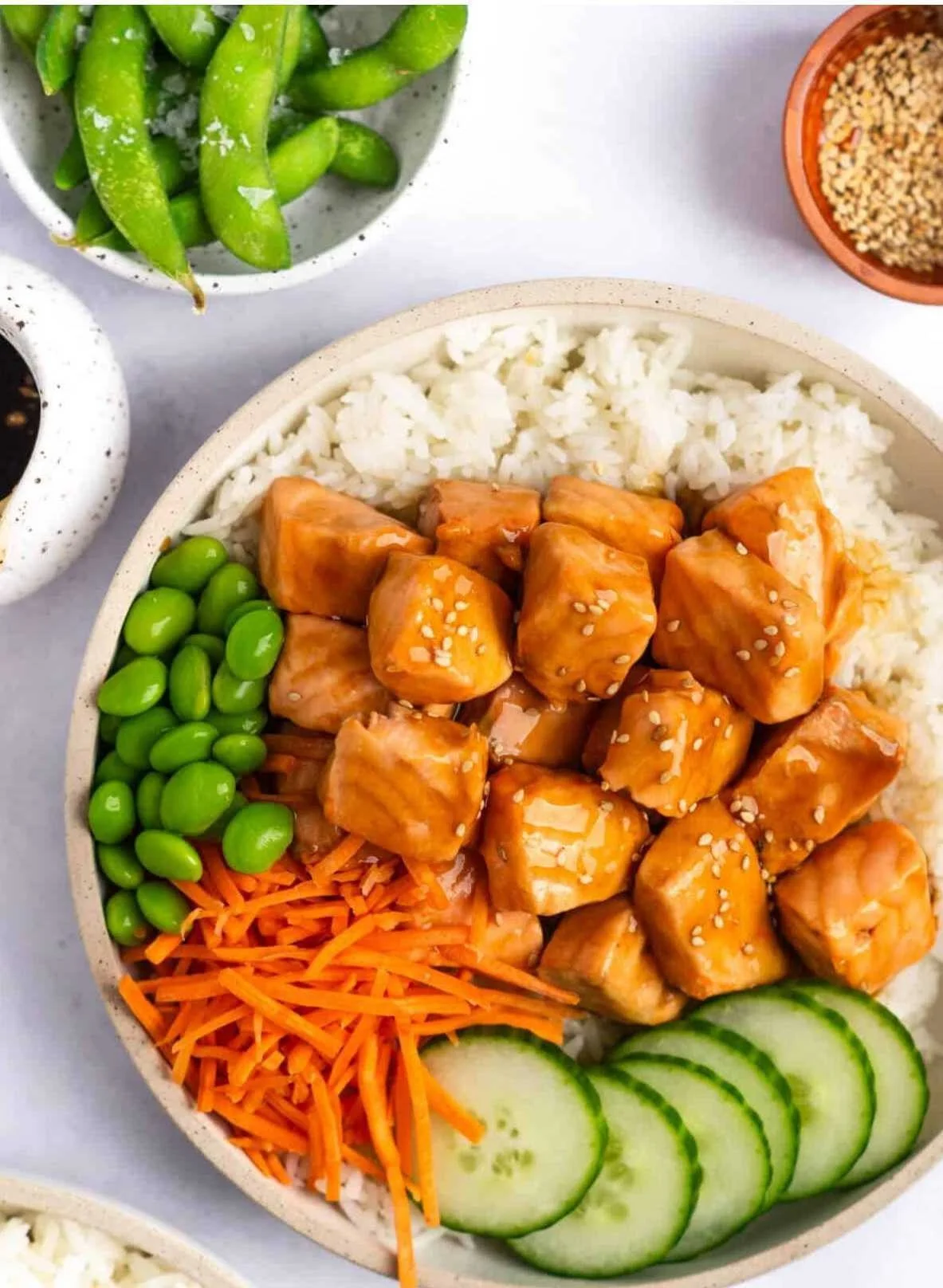 Salmon Teriyaki Bites