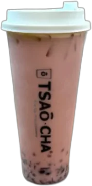 Blueberry Milk Green Tea w. Crystal Pearl