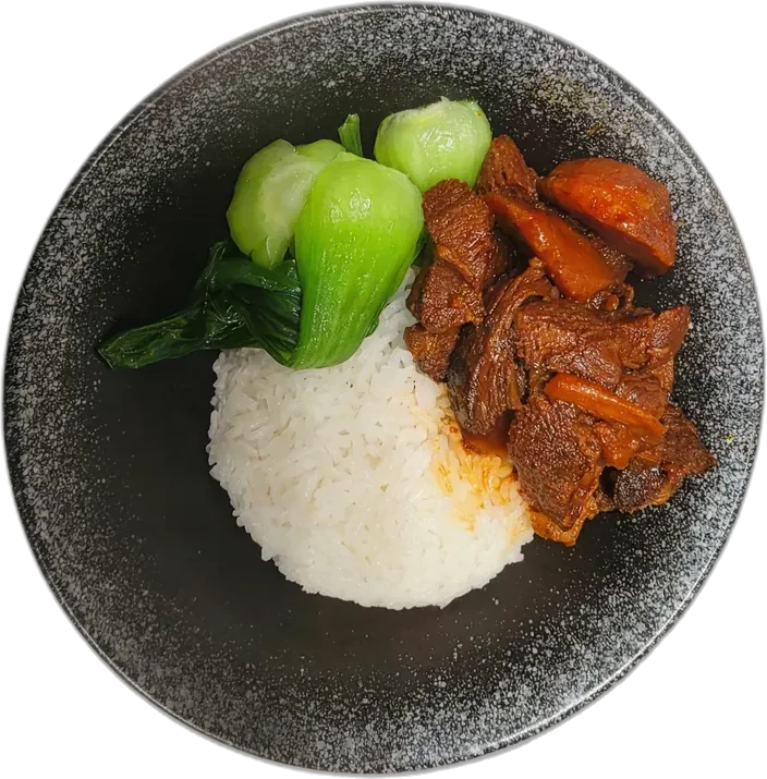 Braised Beef Rice Bowl