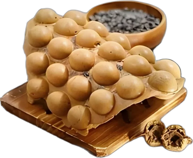 Cocoa Egg Waffle