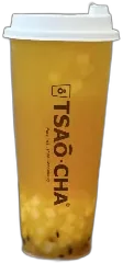 Mango & Passion Fruit Green Tea with Nata Jelly