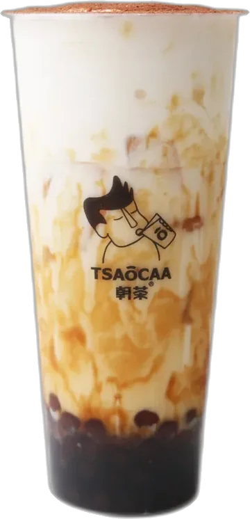 Milk Black Tea w. Crystal Pearl & Bubble