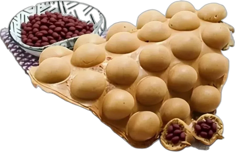 Red Bean Egg Waffle