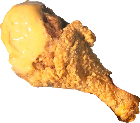 Ugly Drummie under a pour of cheese sauce
