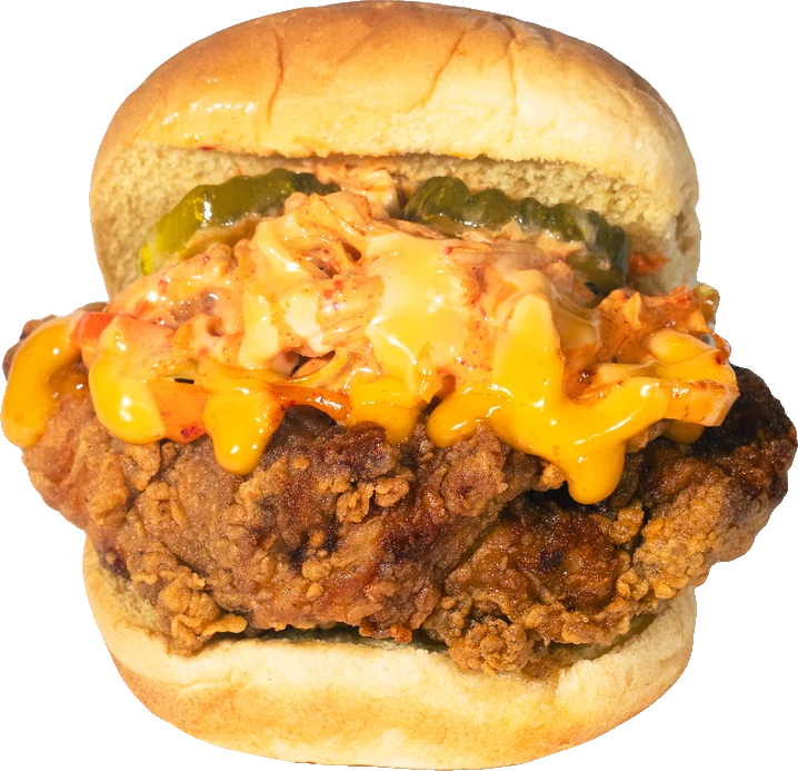 Sandwiches cut for a catering platter