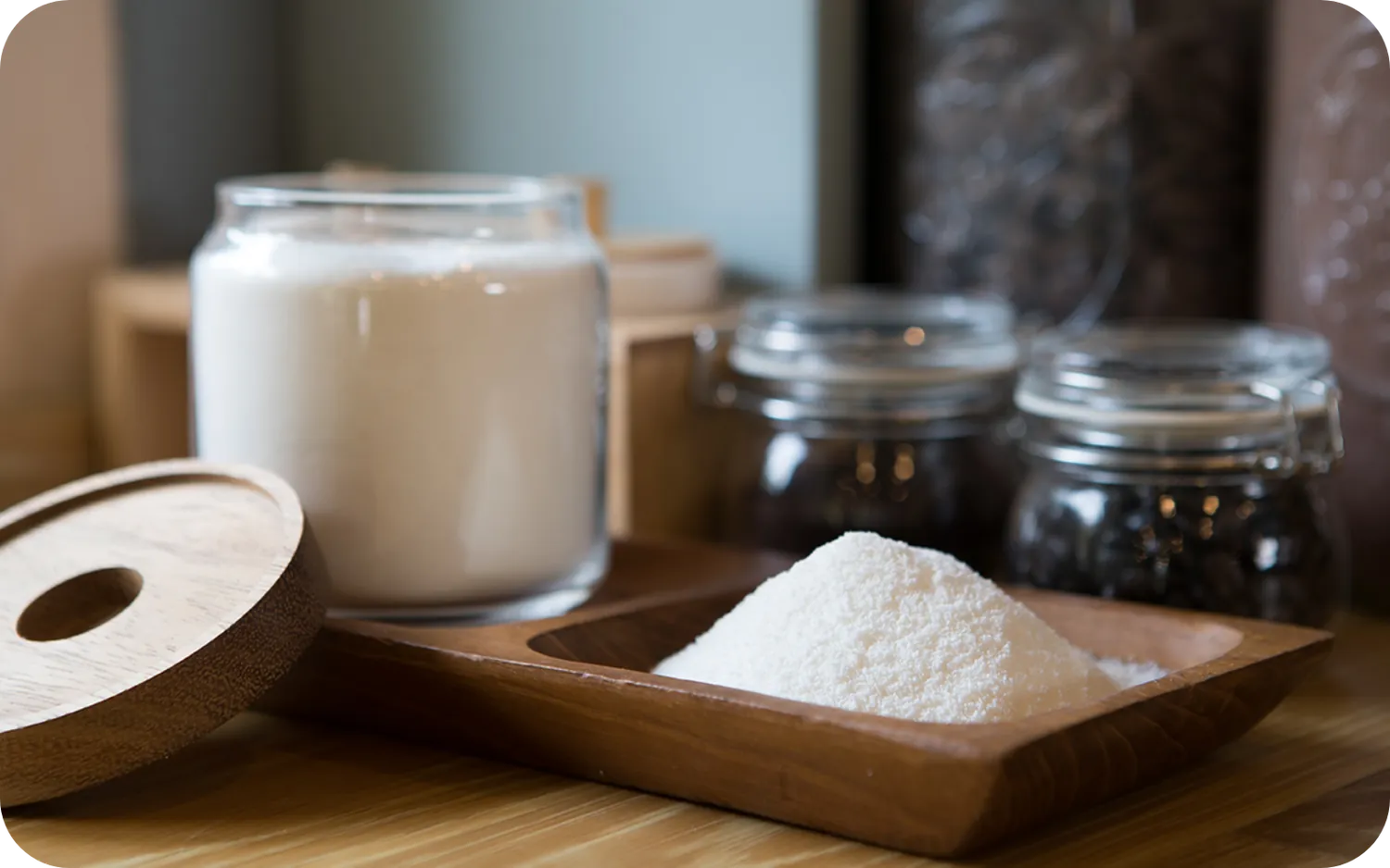 Natural milk tea ingredients used in Vin Tea milk teas